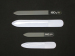 Colorful durable crystal glass nail file