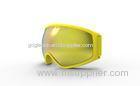 Mirror Coating Yellow Snow Goggles Snowboard Goggles and Eyewear with Ventilation