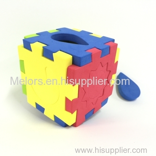 Melors 2015 EVA PUZZLE cube custom foam cube toy manufacturer