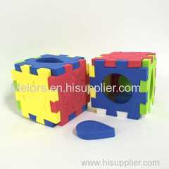 Melors 2015 EVA PUZZLE cube custom foam cube toy manufacturer