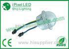 RGB High Power LED pixel christmas lights Individually Addressable White Dc 12V / 24V