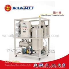 Double stage Vacuum Transformer Oil Purifier