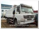 Sinotruck 371 hp construction dump trucks white color length body cargo