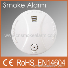 EN 14604 approved with hush function photoelectric smoke detector