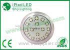 Clear Cover 60mm RGB Led Pixel 18 Leds Smd 5050 High Brightness