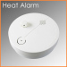 Battery operated photoelectric heat alarm