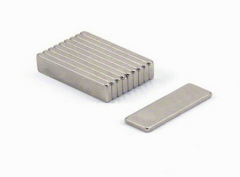 Permanent block Neodymium Magnets with Zn coating
