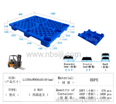 NEW MATERIAL PLASTIC PALLET