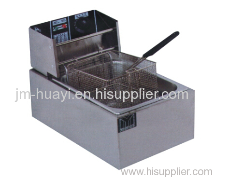 Single cylinder electric frying stove