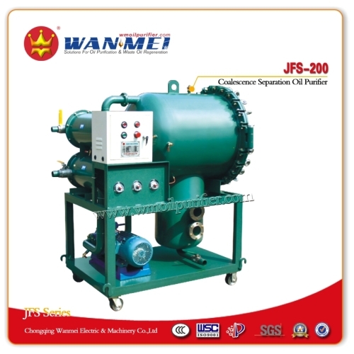 JFS-200 Coalescence Separation Vacuum Oil Purifier