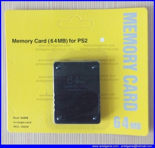 PS2 memory card 16MB 8MB 32MB 64MB 128MB game accessory