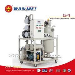 ZLA-75 Double Stage Vacuum Transformer Oil Purifier