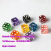 Colorful Perspective Gamble Magic Trick Dice Remote Control Dice