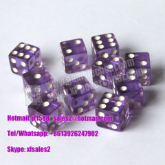 Colorful Perspective Gamble Magic Trick Dice Remote Control Dice