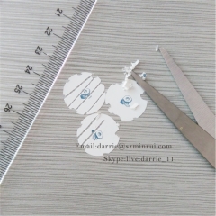 China largest self-adhesive destructible label manufacturer custom round 20mm diameter warranty screw label for repair