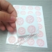 Destructible QA Security Screw Seal Stickers