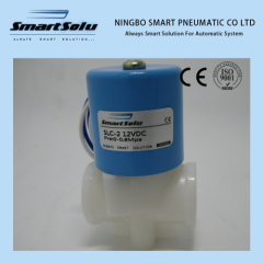 100% Test High Quality Two Way Plastic Solenoid Valve