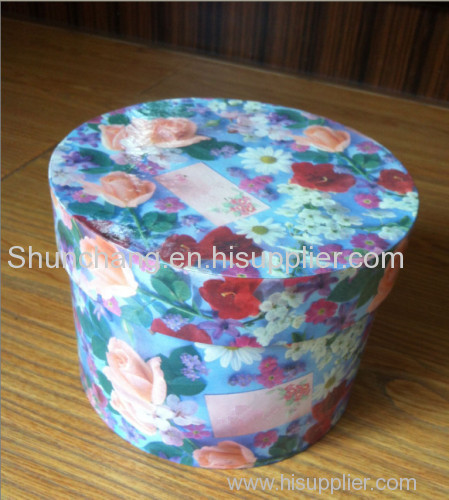 Round Shape Paper Gift Box