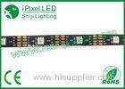Bendable Coloured Flexible APA102 LED Strip Controlled Color Changeable