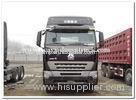 SINOTRUK HOWOA7 Series 6x4 Euro 3 Tractor Truck / prime mover black color