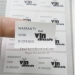 China largest self-adhesive destructible label manufacturer MinRui custom rectangle 2cmX3cm warranty screw label