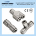 Metal brass or stainless steel Pneumatic Fittings