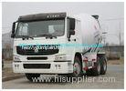 Concrete mixer trailer 8 CBM tank 336 HP in white color with 300L Fuel Tank