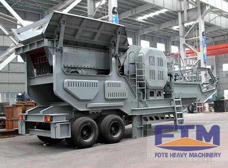 Chinese Mobile Mining Equipment/Portable Crushing Plant