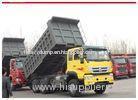 Sinotruk new golden prince 4x2 tipper / dumper truck yellow color with good ocean transportation