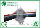 IP66 30mm Round RGB LED Pixels Magic Color 20pcs Per String UCS1903 12V