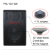 Hot Sale 12 inch Bluetooth Plastec Speaker Box PXL 12A