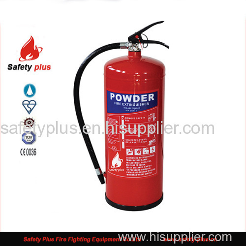 CE approved 9kg powder fire extinguisher