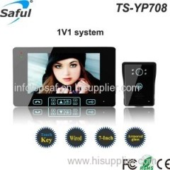 Saful TS-YP708 7" Wired Video Door Phone