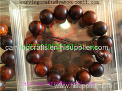 Vietnam pear wood Buddha beads-Yellow pear Wood hand string