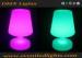 Remote control rechargeable LED glowing table lamp for bar club / home decoration
