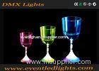100% Waterproof Liquid / Champagne Led Plastic Cups For Wedding