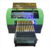 Water Proof 3D Embossed UV LED Flatbed Printer CMYK / CMYKW Instant Dry Win98 Operation System