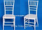 High Density Foam White Tiffany Chair Stacking For Wedding / Banquet