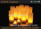 Plastic Flicker Artificial Led Decorative Candles Eco - Friendly