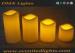 CR2032 Battery Pillar Led Remote Control Candles Meeting Colorful