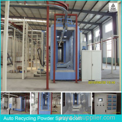 Double-side Manual Powder Coating Spray Booth