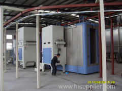 Industrial Powder Coating Spray Booth