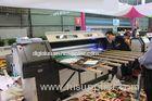 Max 4cm Height Flatbed Roll to Roll UV Printer with Positive Negative Pressure Cleaning System