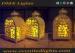 Yellow Wedding / Banquet Led Decorative Candles With Moving Flame