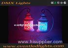 Red / Blue Led Decorative Candles With Remote And Battery For Wedding