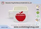 6oz 180ml Porcelain Photo Magic Mug With Apple Pattern Decoration