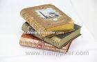 Embossed Decorative Candy Tin Boxes With Hinged Lids Book - Shaped