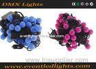 Pink / Blue Outdoor Decorative String Lights Home decoration 6m * 3m
