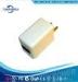 5W 5 Volt 1A AC Universal USB Power Adapter Wall Charger Black ABS Materials