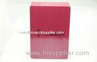Customized OEM Red Cookie Rectangle Tin Box packaging FDA RoHS